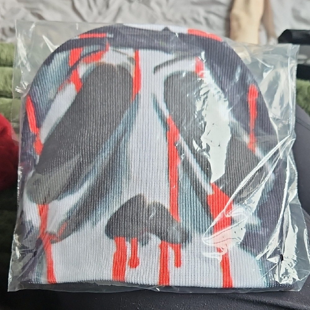 Abstract Patterned Beanie NWT - image 1